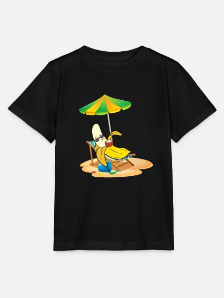 Sie ist hier die Top-Banane - Stanley/Stella Kinder T-Shirt MINI CREATOR - Schwarz