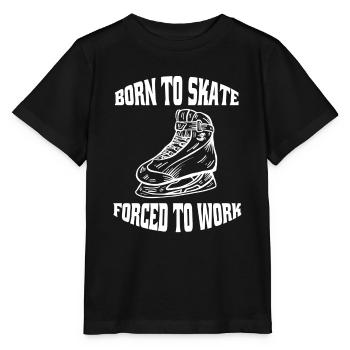 Figure Skating Ice Skating Figure Skating - Stanley/Stella MINI CREATOR Kids’ T-Shirt - black - Front - Mikhail (115cm)