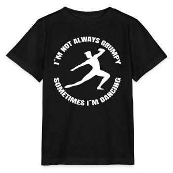 Dancer Ballerina Dance Class Dance Ballet Gift - Stanley/Stella MINI CREATOR Kids’ T-Shirt - black - Front - Mikhail (115cm)