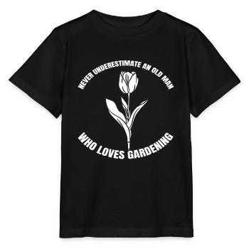 Jardinier Cadeau Hobby Jardin Verger - T-shirt bio MINI CREATOR Stanley/Stella Enfant - noir - Devant - Mikhail (115cm)