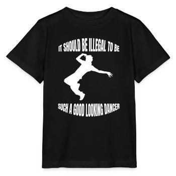 Tanzen Breakdance Tanzsport Geschenk Tänzer - Stanley/Stella Kinder T-Shirt MINI CREATOR  - Schwarz - Vorne - Mikhail (115cm)