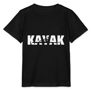 KAYAKING - Stanley/Stella MINI CREATOR Kids’ T-Shirt - black - Front - Mikhail (115cm)