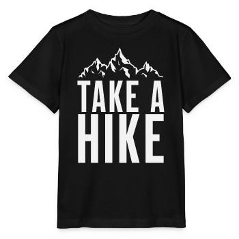 Take A Hike - Stanley/Stella MINI CREATOR Kids’ T-Shirt - black - Front - Mikhail (115cm)