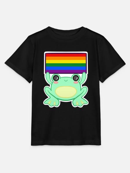 Froschiger Stolz - Stanley/Stella Kinder T-Shirt MINI CREATOR - Schwarz