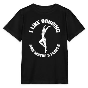 Dancing Sport Gift Dance Sport Hobby Dancer - Stanley/Stella MINI CREATOR Kids’ T-Shirt - black - Front - Mikhail (115cm)