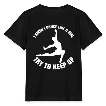 Ballet Gift Dancer Dance Ballerina Dance Class - Stanley/Stella MINI CREATOR Kids’ T-Shirt - black - Front - Mikhail (115cm)