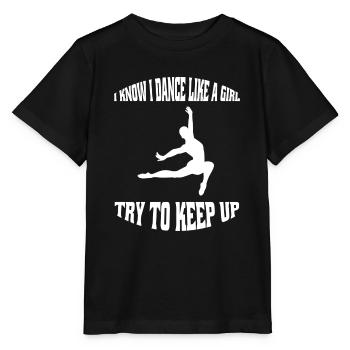 Ballet Dancer Gift Dance Ballerina Dance Class - Stanley/Stella MINI CREATOR Kids’ T-Shirt - black - Front - Mikhail (115cm)
