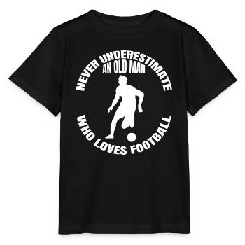 Footballeurs Club de football Joueurs de football - T-shirt bio MINI CREATOR Stanley/Stella Enfant - noir - Devant - Mikhail (115cm)