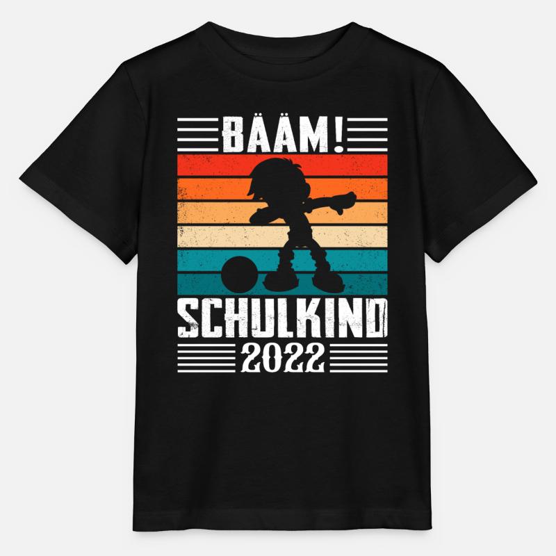 Schulkind 2022 - Stanley/Stella Kinder T-Shirt MINI CREATOR  - Schwarz