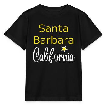Santa Barbara California - T-shirt bio MINI CREATOR Stanley/Stella Enfant - noir - Devant - Mikhail (115cm)