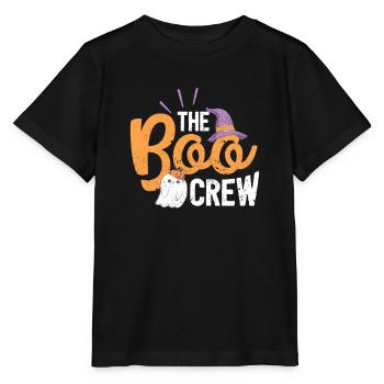 Passendes Halloween-Pärchen Hexe Gespenst The Boo - Stanley/Stella Kinder T-Shirt MINI CREATOR  - Schwarz - Vorne - Mikhail (115cm)