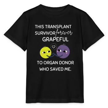 Transplant Survivor Organ Empfänger Danke - Stanley/Stella Kinder T-Shirt MINI CREATOR  - Schwarz - Vorne - Mikhail (115cm)