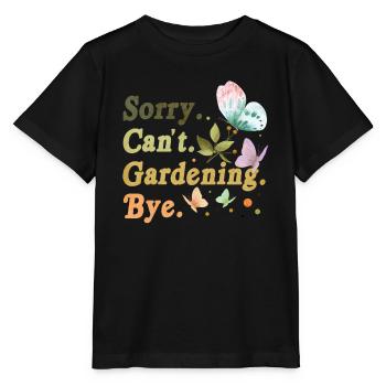 Gardening Gardeners Gardening Digging Plant - Stanley/Stella MINI CREATOR Kids’ T-Shirt - black - Front - Mikhail (115cm)