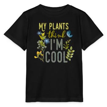 Gardening Gardeners Gardening Digging Plant - Stanley/Stella MINI CREATOR Kids’ T-Shirt - black - Front - Mikhail (115cm)