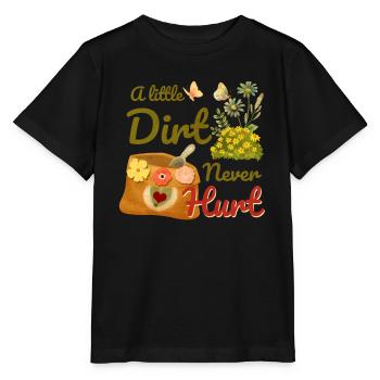 Gardening Gardeners Gardening Digging Plant - Stanley/Stella MINI CREATOR Kids’ T-Shirt - black - Front - Mikhail (115cm)
