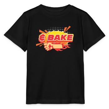 Shake And Bake - Stanley/Stella Kinder T-Shirt MINI CREATOR  - Schwarz - Vorne - Mikhail (115cm)