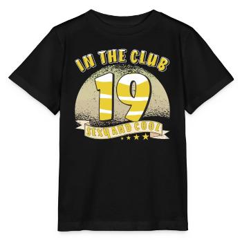 IN THE CLUB 19 - Stanley/Stella Kinder T-Shirt MINI CREATOR  - Schwarz - Vorne - Mikhail (115cm)