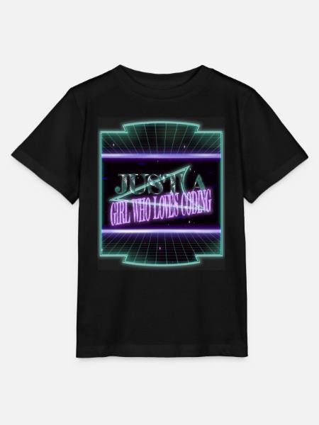 frontend developer college student awesome - Stanley/Stella Kinder T-Shirt MINI CREATOR - Schwarz