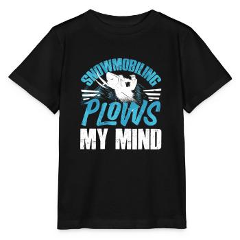 Motoneige Motoneige Motoneige - T-shirt bio MINI CREATOR Stanley/Stella Enfant - noir - Devant - Mikhail (115cm)