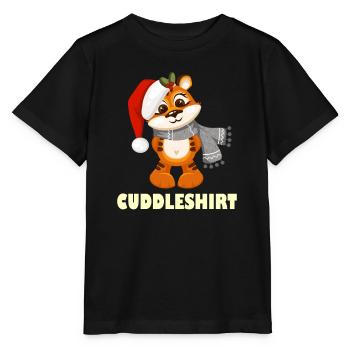 Chemise câline Câlin Hiver Chaud Neige - T-shirt bio MINI CREATOR Stanley/Stella Enfant - noir - Devant - Mikhail (115cm)