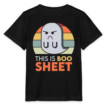 This Is Boo Sheet - Stanley/Stella MINI CREATOR Kids’ T-Shirt - black - Front - Mikhail (115cm)