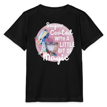 Boulangerie Baker Boulangerie Boulangerie Gâteau de confiserie - T-shirt bio MINI CREATOR Stanley/Stella Enfant - noir - Devant - Mikhail (115cm)
