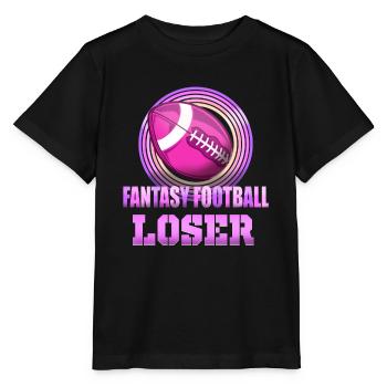 Fantasy Football Loser - Stanley/Stella MINI CREATOR Kids’ T-Shirt - black - Front - Mikhail (115cm)