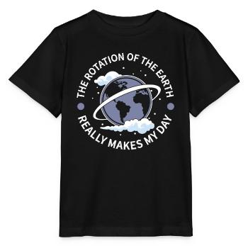 Earth Day Earthday Environmental Protection Environment Nature - Stanley/Stella MINI CREATOR Kids’ T-Shirt - black - Front - Mikhail (115cm)