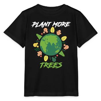 Earth Day Earthday Environmental Protection Environment Nature - Stanley/Stella MINI CREATOR Kids’ T-Shirt - black - Front - Mikhail (115cm)