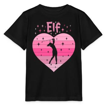 11. Geburstag Golf Golferin Mädchen Tochter - Stanley/Stella Kinder T-Shirt MINI CREATOR  - Schwarz - Vorne - Mikhail (115cm)