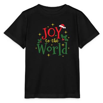 Joie au monde Noël X-Mas - T-shirt bio MINI CREATOR Stanley/Stella Enfant - noir - Devant - Mikhail (115cm)