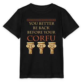Antike Griechische Mythologie und Griechisches - Stanley/Stella Kinder T-Shirt MINI CREATOR  - Schwarz - Vorne - Mikhail (115cm)