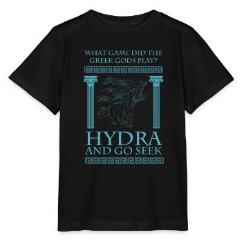 Antike Griechisches Mythologie und Griechischer - Stanley/Stella Kinder T-Shirt MINI CREATOR  - Schwarz - Vorne - Mikhail (115cm)