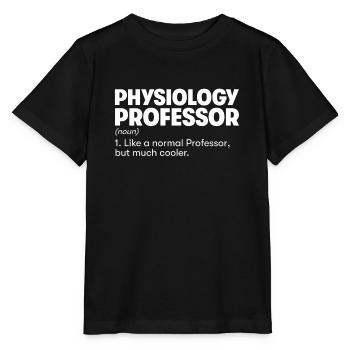 Physiology Professor - Stanley/Stella MINI CREATOR Kids’ T-Shirt - black - Front - Mikhail (115cm)