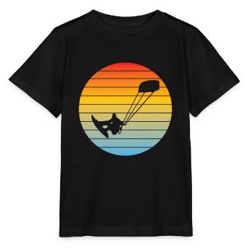 Kitesurfer Windsurfer Surf Windsurfing Cadeau - T-shirt bio MINI CREATOR Stanley/Stella Enfant - noir - Devant - Mikhail (115cm)