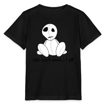 EMO ist nicht tot... Ich bin | Emo Kleidung | Emocore Goths - Stanley/Stella Kinder T-Shirt MINI CREATOR  - Schwarz - Vorne - Mikhail (115cm)