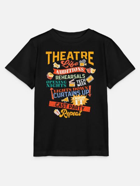 Musical Schauspieler Theater - Stanley/Stella Kinder T-Shirt MINI CREATOR  - Schwarz