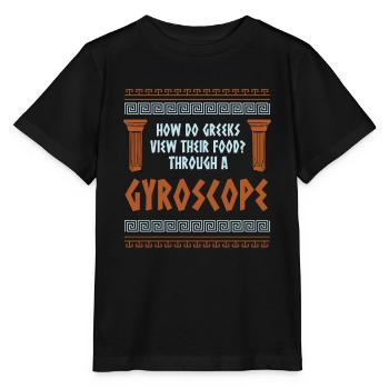 Antike Griechische Mythologie und Griechisches - Stanley/Stella Kinder T-Shirt MINI CREATOR  - Schwarz - Vorne - Mikhail (115cm)