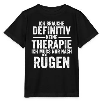 Ostsee Rügen - Stanley/Stella Kinder T-Shirt MINI CREATOR  - Schwarz - Vorne - Mikhail (115cm)