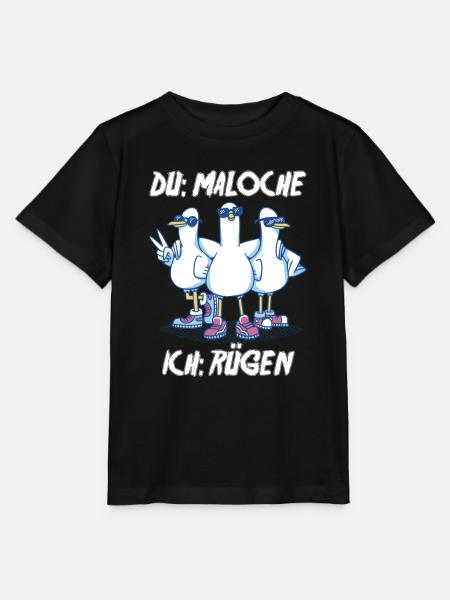 Ostsee Tauben Rügen - Stanley/Stella Kinder T-Shirt MINI CREATOR  - Schwarz