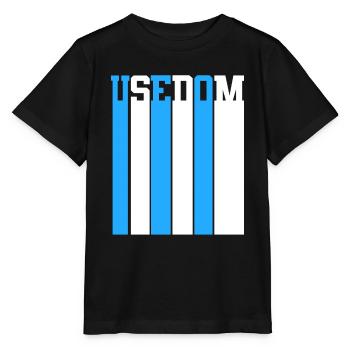 Ostsee Usedom - Stanley/Stella Kinder T-Shirt MINI CREATOR  - Schwarz - Vorne - Mikhail (115cm)