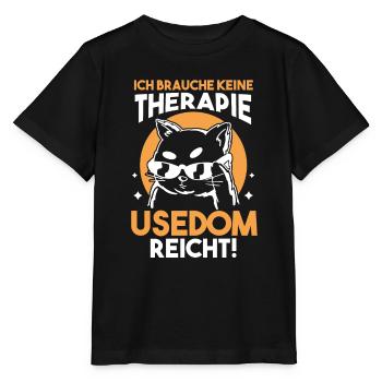 Ostsee Usedom - Stanley/Stella Kinder T-Shirt MINI CREATOR  - Schwarz - Vorne - Mikhail (115cm)