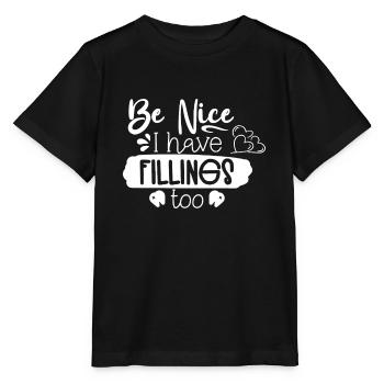 Technicien de laboratoire dentaire Technicien dentaire - T-shirt bio MINI CREATOR Stanley/Stella Enfant - noir - Devant - Mikhail (115cm)