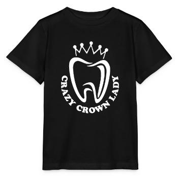 Technicien de laboratoire dentaire Technicien dentaire - T-shirt bio MINI CREATOR Stanley/Stella Enfant - noir - Devant - Mikhail (115cm)