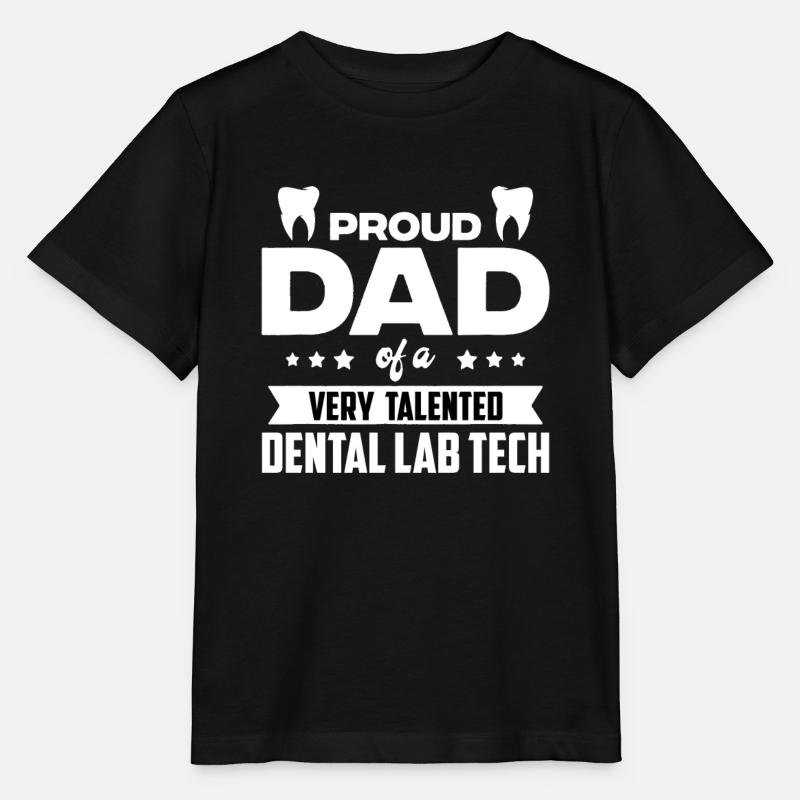Technicien de laboratoire dentaire Technicien dentaire - T-shirt bio MINI CREATOR Stanley/Stella Enfant - noir