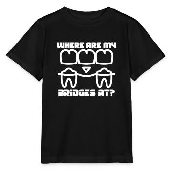 Technicien de laboratoire dentaire Technicien dentaire - T-shirt bio MINI CREATOR Stanley/Stella Enfant - noir - Devant - Mikhail (115cm)
