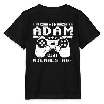 Adam Gaming Konsole PC Gamer Geschenk - Stanley/Stella Kinder T-Shirt MINI CREATOR  - Schwarz - Vorne - Mikhail (115cm)
