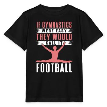 Akrobat Turner Gymnastik Turnen Tumbling - Stanley/Stella Kinder T-Shirt MINI CREATOR  - Schwarz - Vorne - Mikhail (115cm)