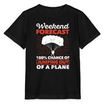 Prédiction du week-end 100% de chance d'un - T-shirt bio MINI CREATOR Stanley/Stella Enfant - noir - Devant - Mikhail (115cm)