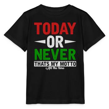 Motivation - Stanley/Stella Kinder T-Shirt MINI CREATOR  - Schwarz - Vorne - Mikhail (115cm)